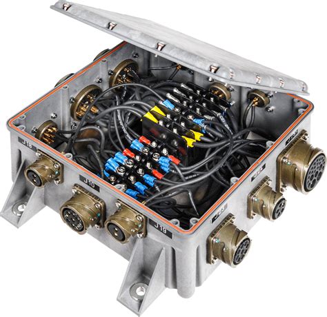 glenair composite junction box|glenair emc clamps.